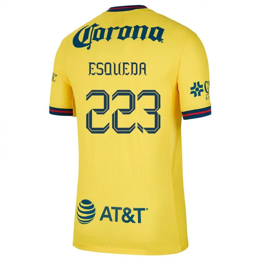 Danxen Herren Diego Esqueda #223 Gelb Blau Heimtrikot Trikot 2024/25 T-Shirt Österreich