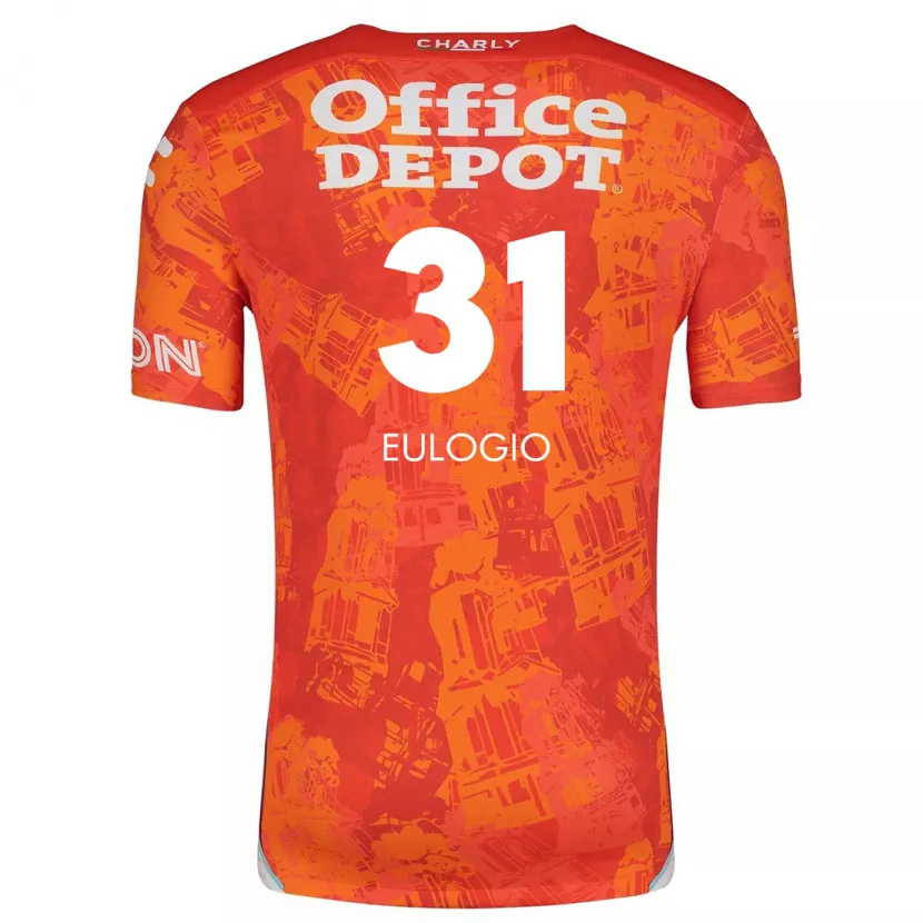 Danxen Herren José Eulogio #31 Orange Weiß Auswärtstrikot Trikot 2024/25 T-Shirt Österreich