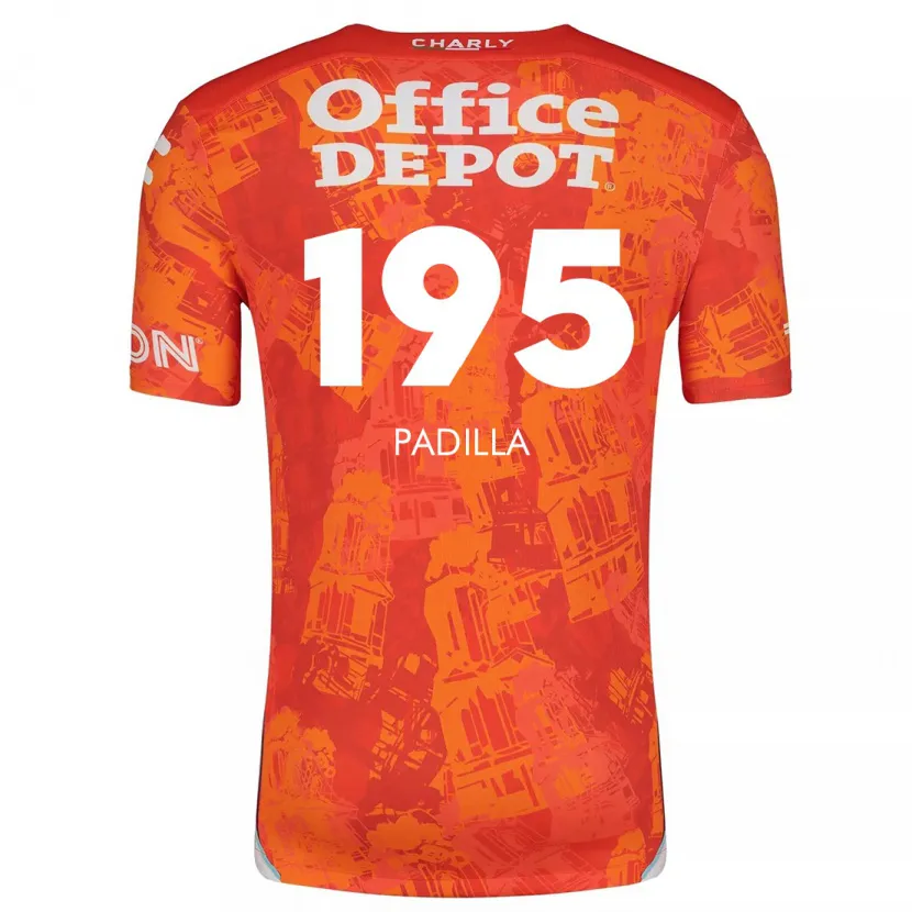 Danxen Herren Ángel Padilla #195 Orange Weiß Auswärtstrikot Trikot 2024/25 T-Shirt Österreich