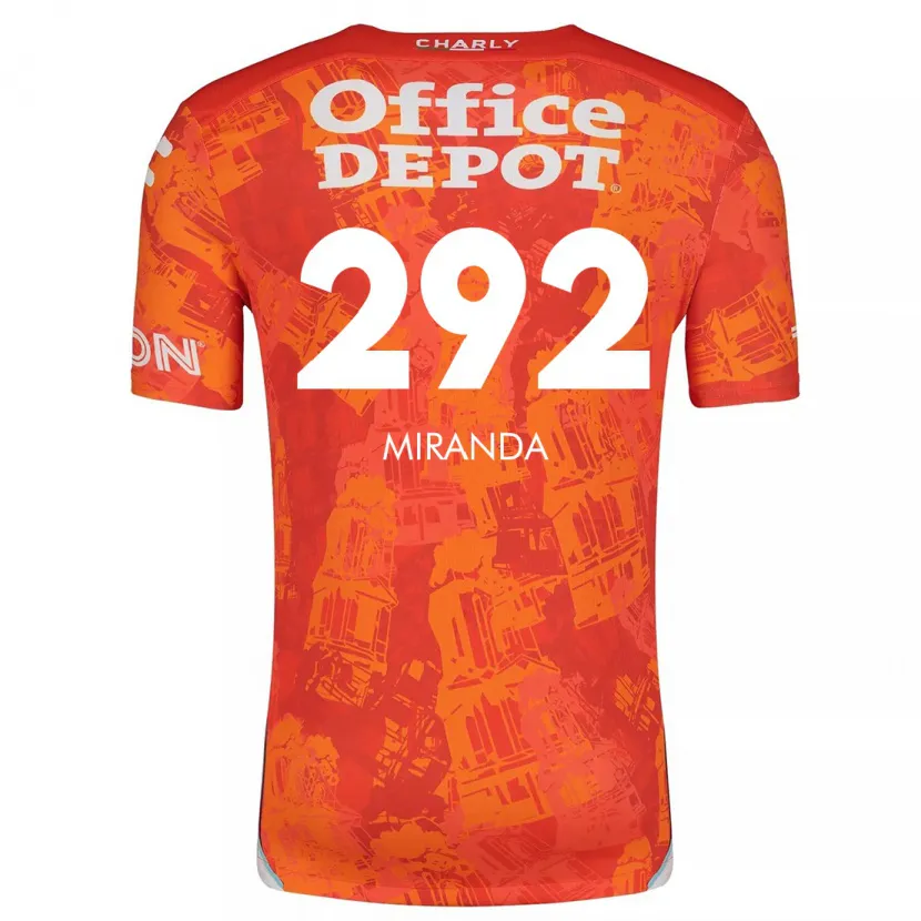 Danxen Herren Herbey Miranda #292 Orange Weiß Auswärtstrikot Trikot 2024/25 T-Shirt Österreich