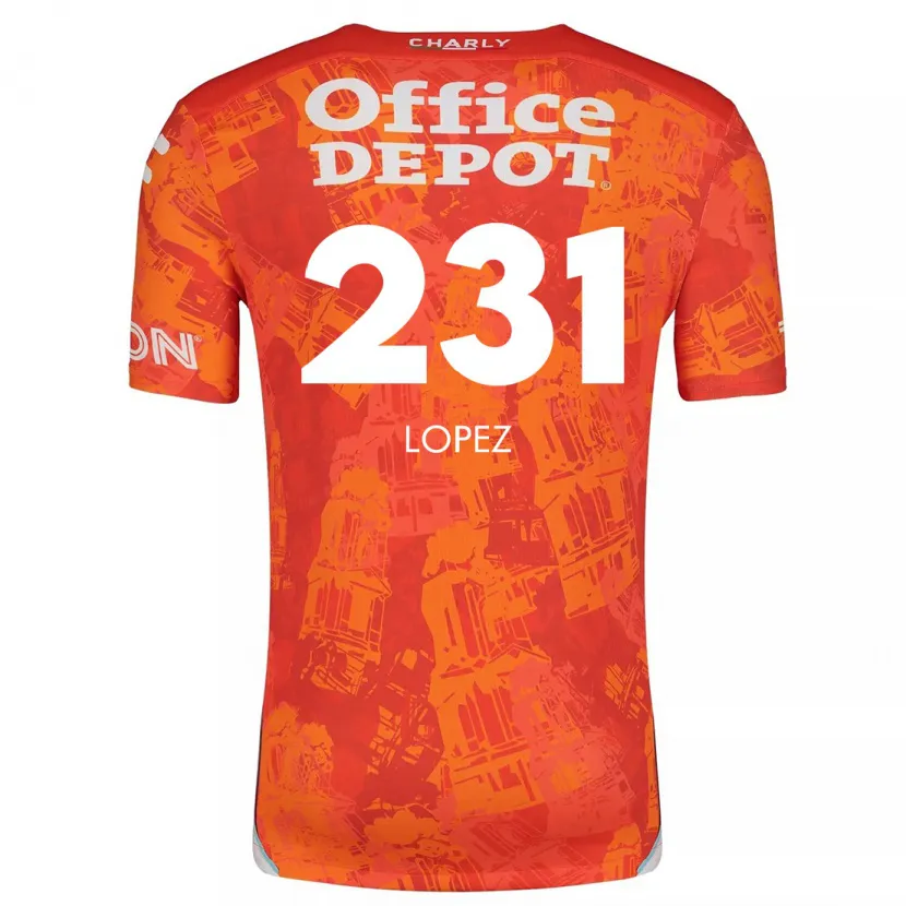 Danxen Herren Víctor López #231 Orange Weiß Auswärtstrikot Trikot 2024/25 T-Shirt Österreich