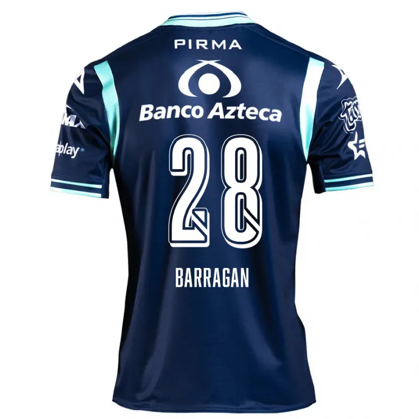 Danxen Herren Martín Barragán #28 Navy Blau Auswärtstrikot Trikot 2024/25 T-Shirt Österreich