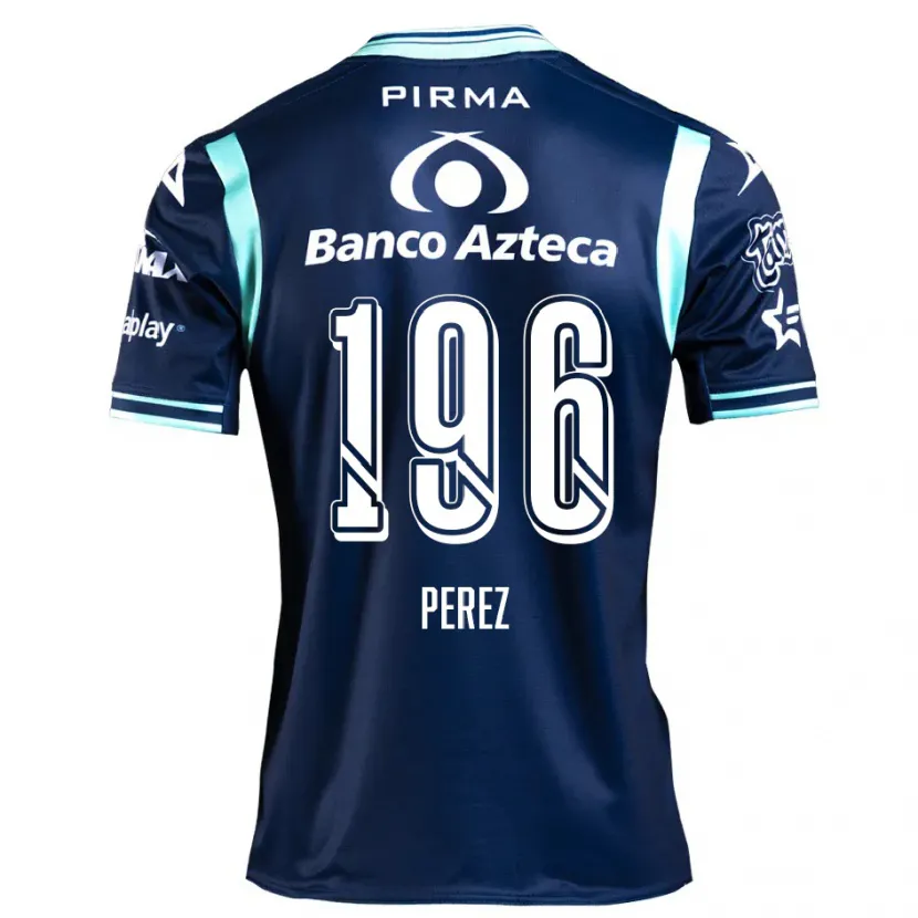 Danxen Herren Arez Pérez #196 Navy Blau Auswärtstrikot Trikot 2024/25 T-Shirt Österreich