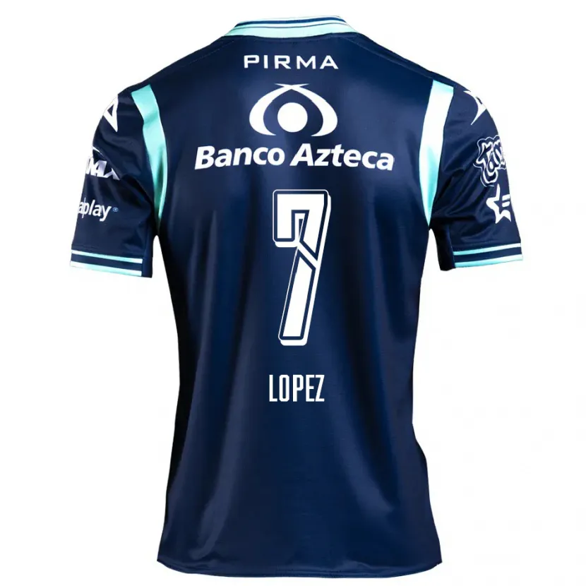Danxen Herren Viridiana López #7 Navy Blau Auswärtstrikot Trikot 2024/25 T-Shirt Österreich