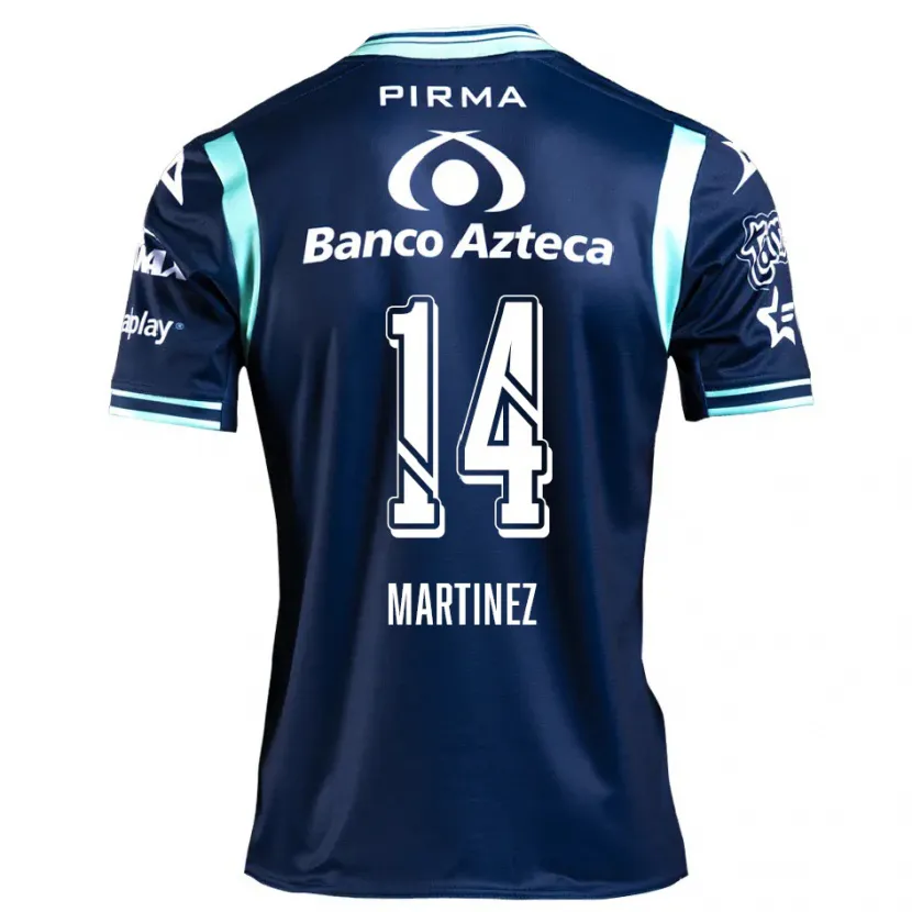 Danxen Herren Samantha Martínez #14 Navy Blau Auswärtstrikot Trikot 2024/25 T-Shirt Österreich