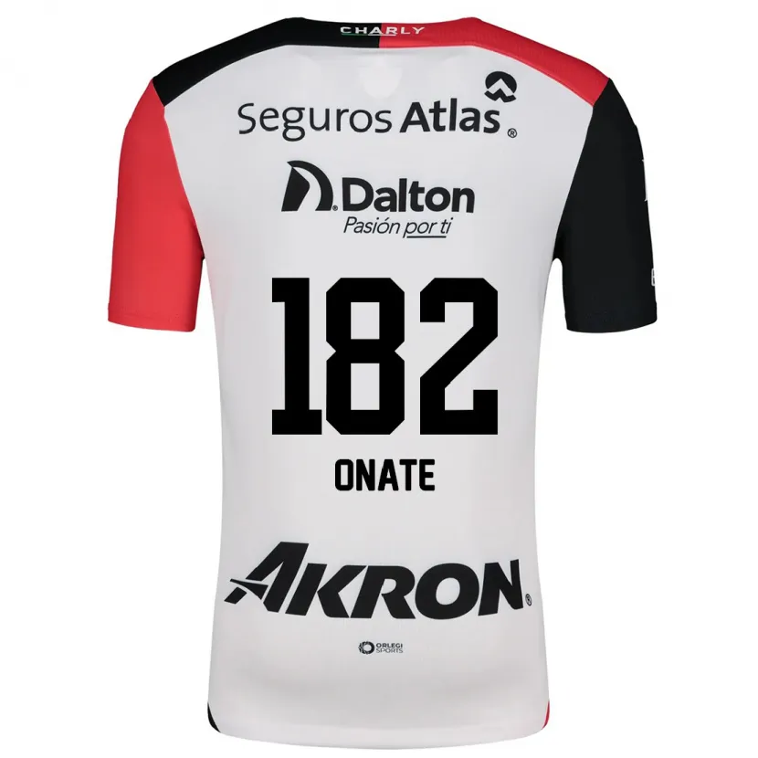 Danxen Herren Axel Oñate #182 Weiß Rot Schwarz Auswärtstrikot Trikot 2024/25 T-Shirt Österreich