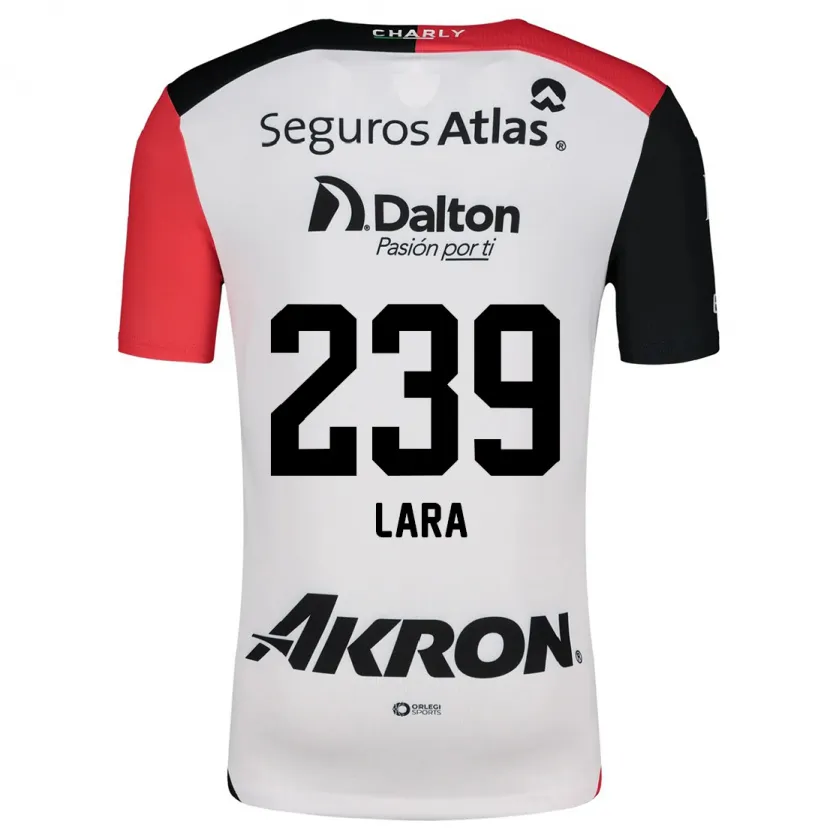 Danxen Herren Guadalupe Lara #239 Weiß Rot Schwarz Auswärtstrikot Trikot 2024/25 T-Shirt Österreich