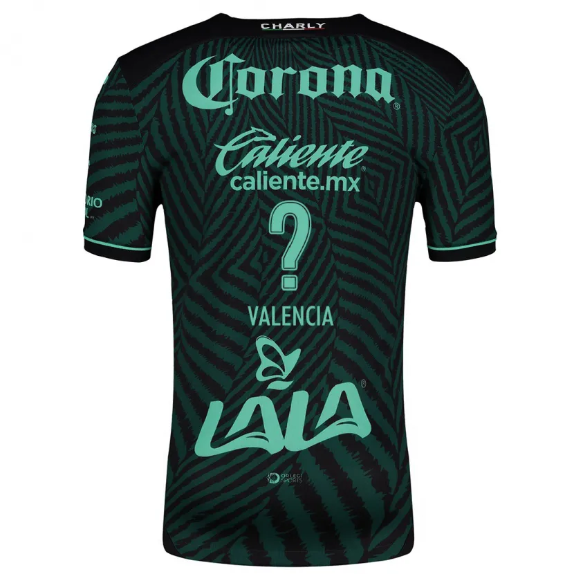 Danxen Herren Álex Valencia #0 Schwarz Grün Auswärtstrikot Trikot 2024/25 T-Shirt Österreich