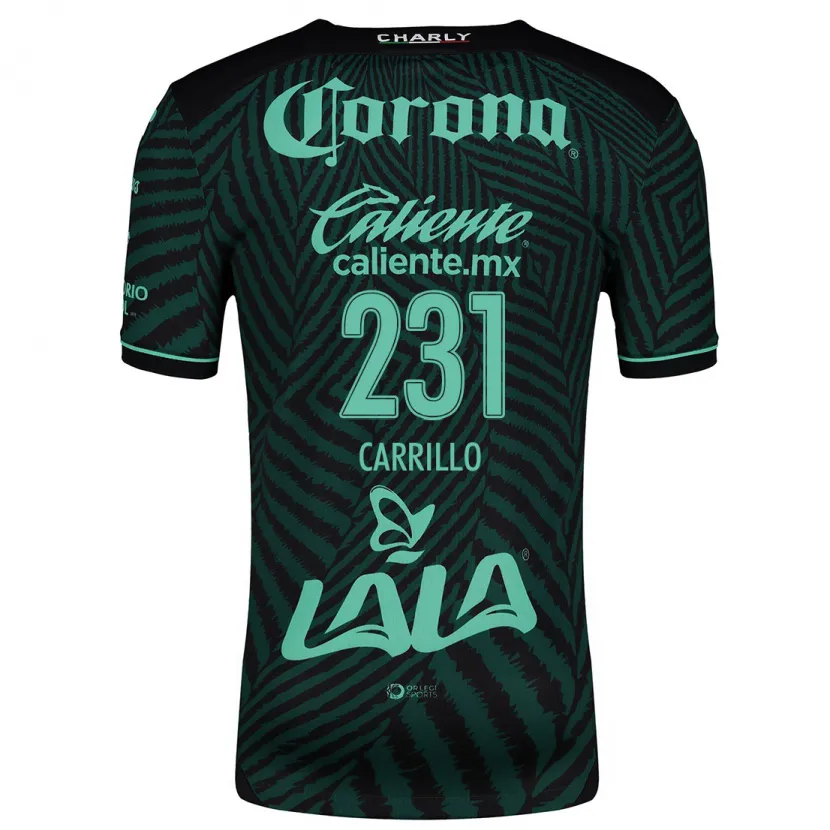 Danxen Herren Ángel Carrillo #231 Schwarz Grün Auswärtstrikot Trikot 2024/25 T-Shirt Österreich