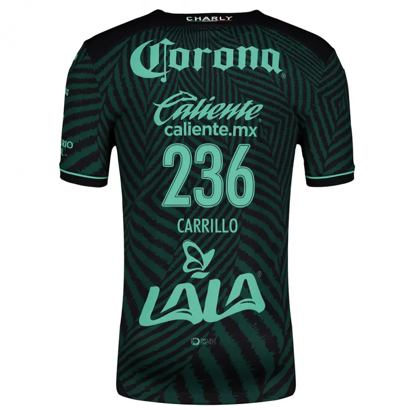 Danxen Herren Fernando Carrillo #236 Schwarz Grün Auswärtstrikot Trikot 2024/25 T-Shirt Österreich