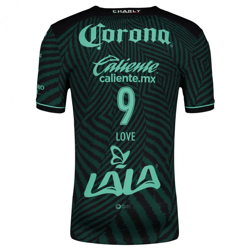 Danxen Herren Juelle Love #9 Schwarz Grün Auswärtstrikot Trikot 2024/25 T-Shirt Österreich