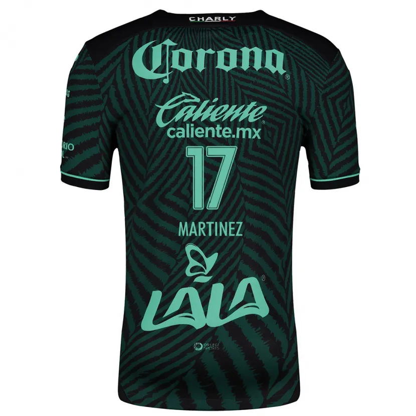 Danxen Herren Marianne Martínez #17 Schwarz Grün Auswärtstrikot Trikot 2024/25 T-Shirt Österreich
