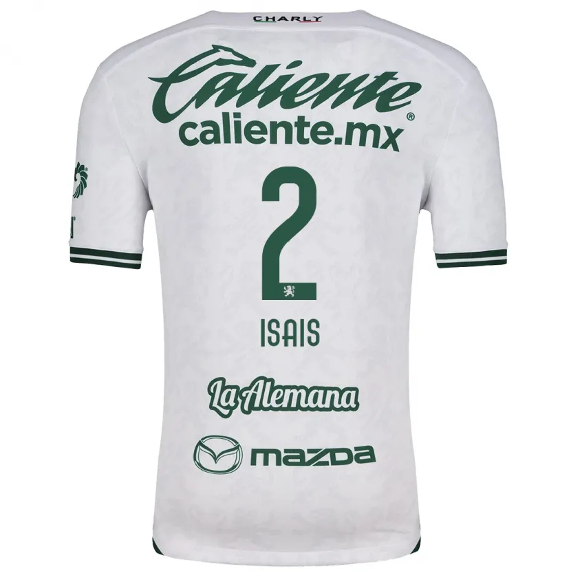 Danxen Herren Mauricio Isaís #2 Weiß Grün Auswärtstrikot Trikot 2024/25 T-Shirt Österreich