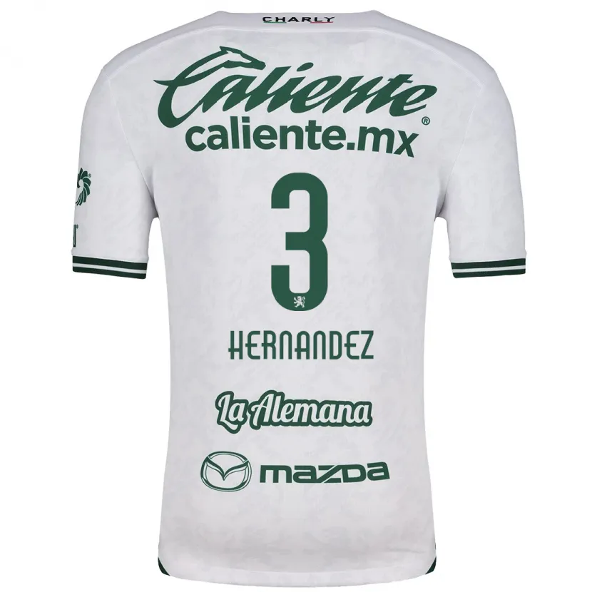 Danxen Herren Pedro Hernández #3 Weiß Grün Auswärtstrikot Trikot 2024/25 T-Shirt Österreich