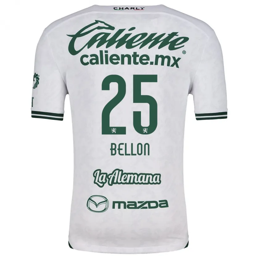 Danxen Herren Paul Bellón #25 Weiß Grün Auswärtstrikot Trikot 2024/25 T-Shirt Österreich