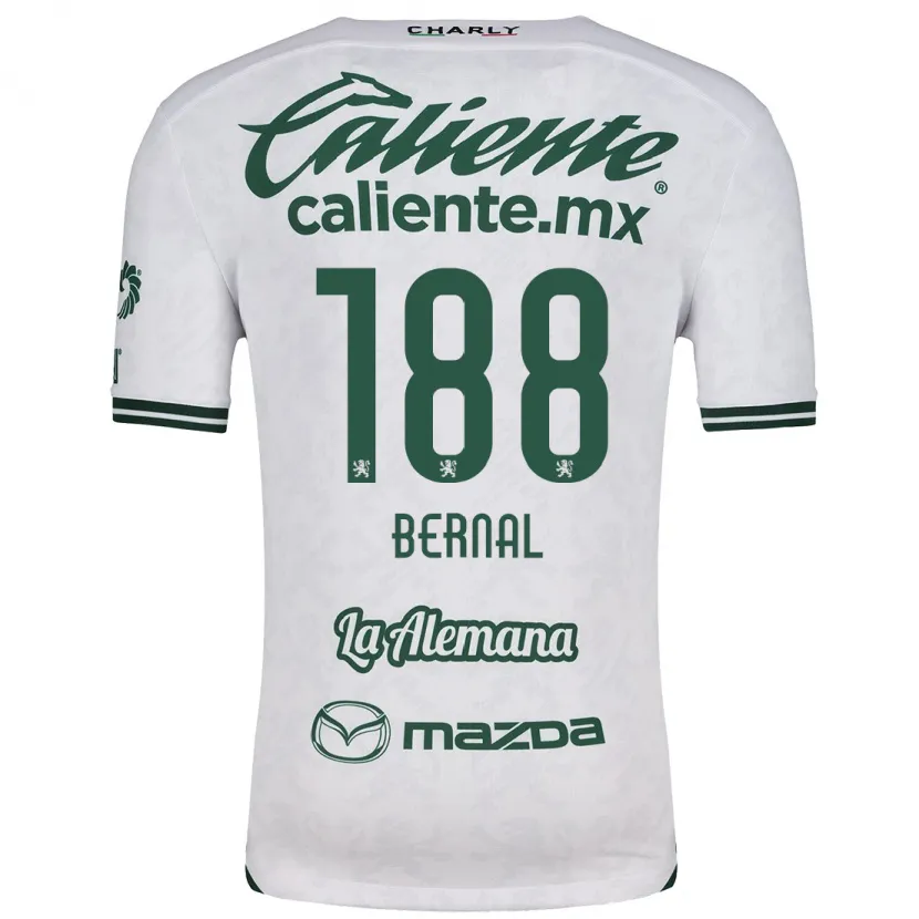 Danxen Herren Juan Bernal #188 Weiß Grün Auswärtstrikot Trikot 2024/25 T-Shirt Österreich