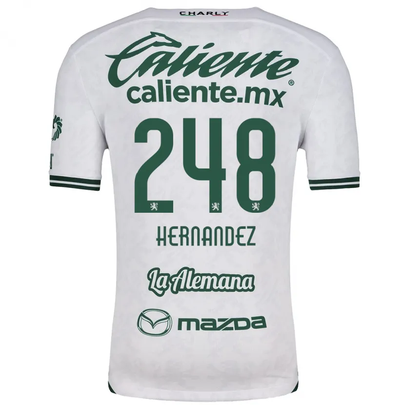 Danxen Herren Fernando Hernández #248 Weiß Grün Auswärtstrikot Trikot 2024/25 T-Shirt Österreich