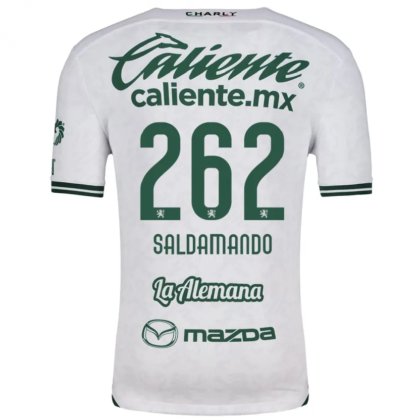 Danxen Herren José Saldamando #262 Weiß Grün Auswärtstrikot Trikot 2024/25 T-Shirt Österreich