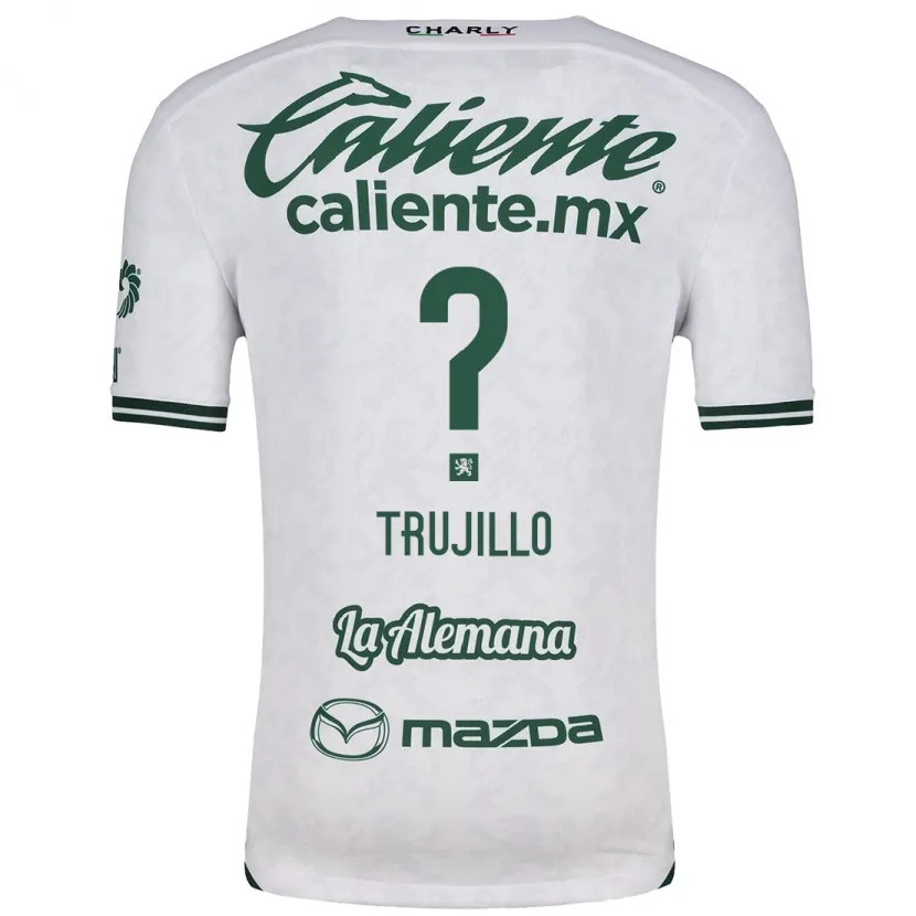 Danxen Herren Diego Trujillo #0 Weiß Grün Auswärtstrikot Trikot 2024/25 T-Shirt Österreich