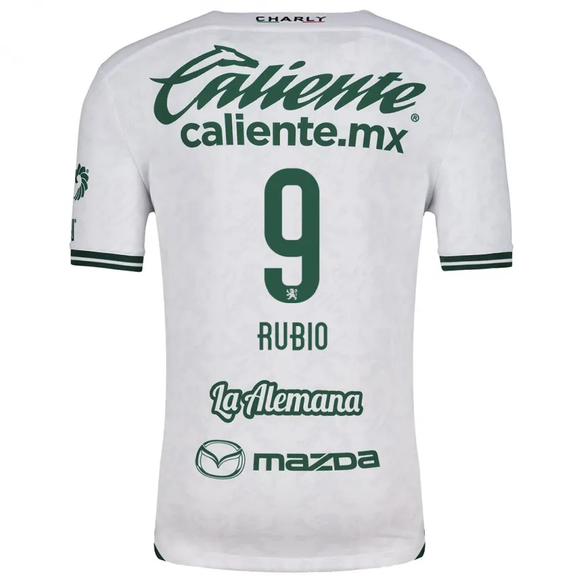 Danxen Herren Brian Rubio #9 Weiß Grün Auswärtstrikot Trikot 2024/25 T-Shirt Österreich