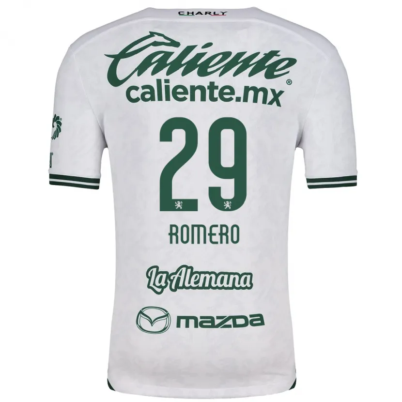 Danxen Herren Lucas Romero #29 Weiß Grün Auswärtstrikot Trikot 2024/25 T-Shirt Österreich