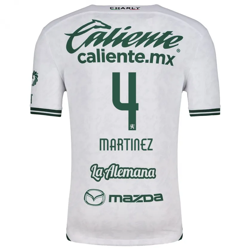 Danxen Herren Mitzi Martínez #4 Weiß Grün Auswärtstrikot Trikot 2024/25 T-Shirt Österreich