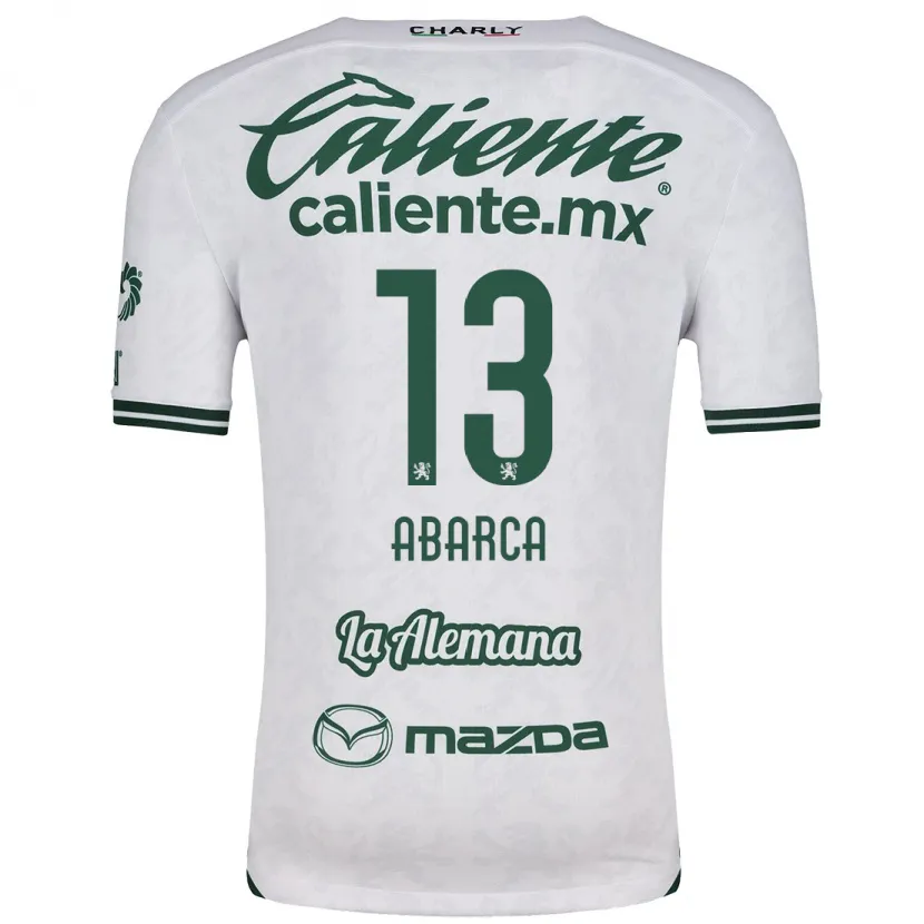 Danxen Herren Vidalia Abarca #13 Weiß Grün Auswärtstrikot Trikot 2024/25 T-Shirt Österreich