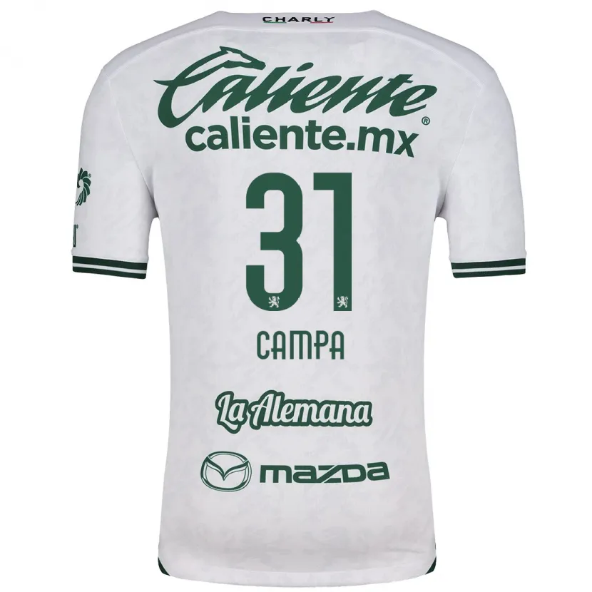 Danxen Herren Marlyn Campa #31 Weiß Grün Auswärtstrikot Trikot 2024/25 T-Shirt Österreich