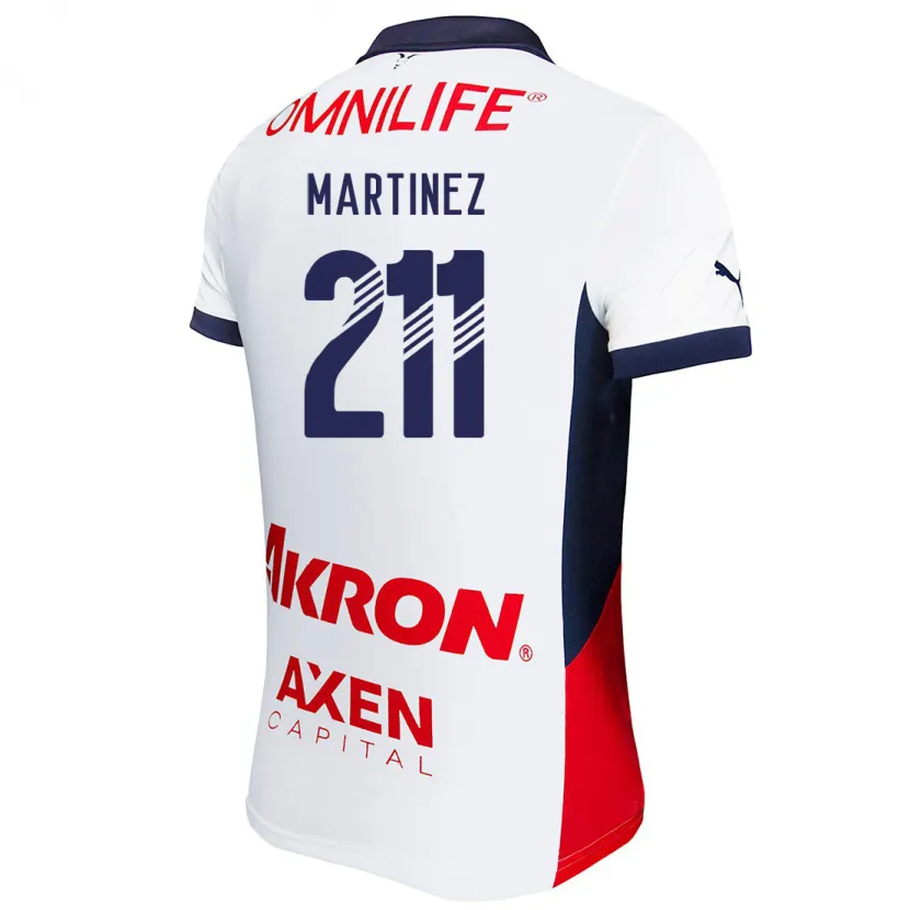 Danxen Herren Diego Martínez #211 Weiß Rot Blau Auswärtstrikot Trikot 2024/25 T-Shirt Österreich