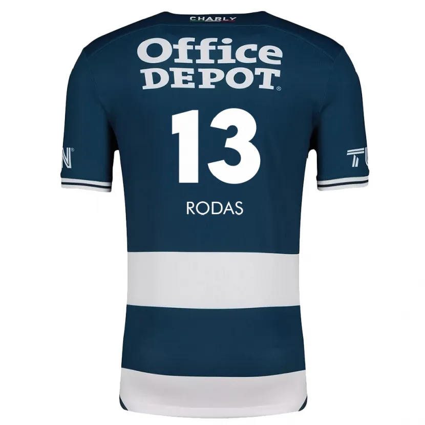 Danxen Damen Carlos Rodas #13 Blau Weiss Heimtrikot Trikot 2024/25 T-Shirt Österreich