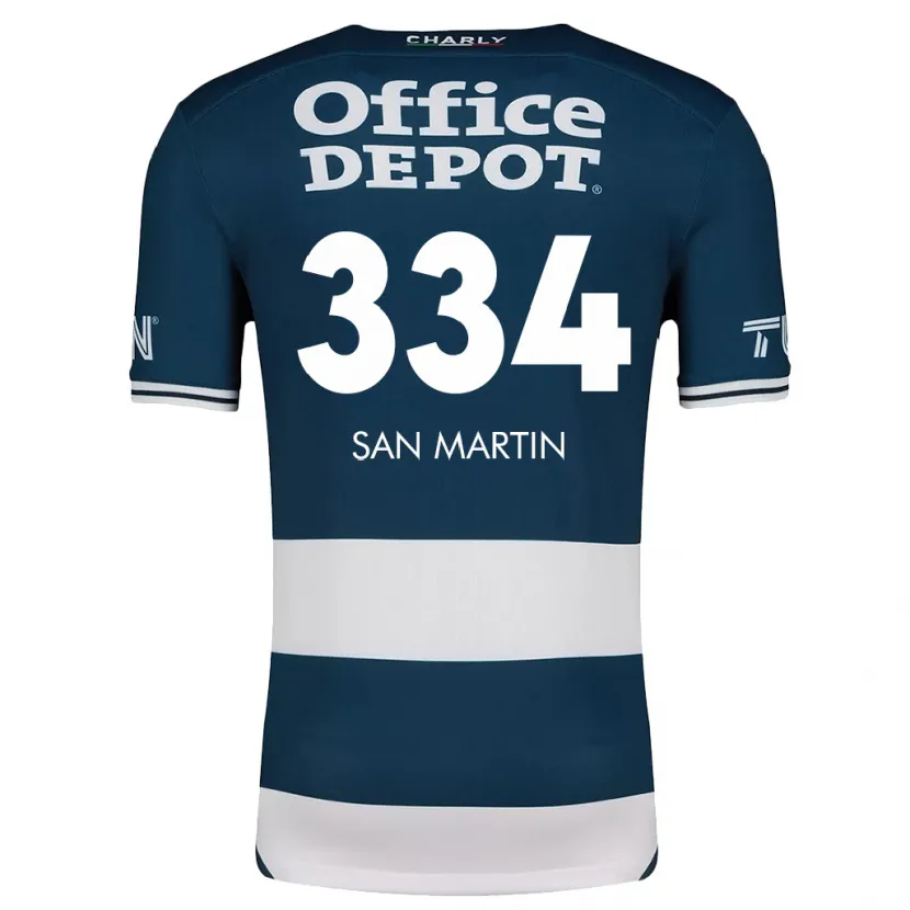 Danxen Damen Uziel San Martín #334 Blau Weiss Heimtrikot Trikot 2024/25 T-Shirt Österreich