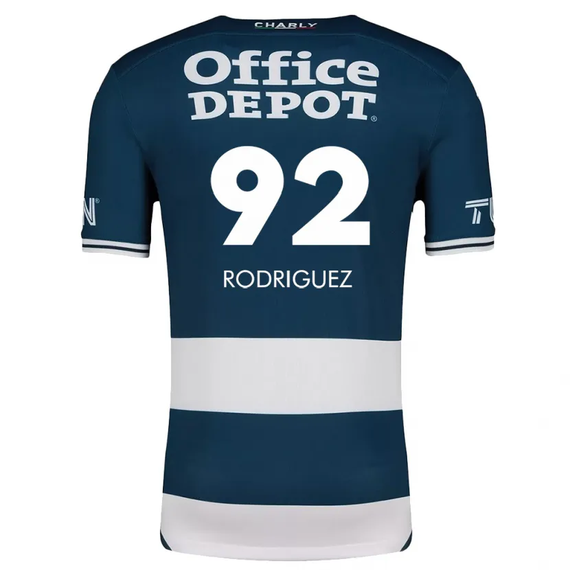 Danxen Damen Sergio Rodríguez #92 Blau Weiss Heimtrikot Trikot 2024/25 T-Shirt Österreich