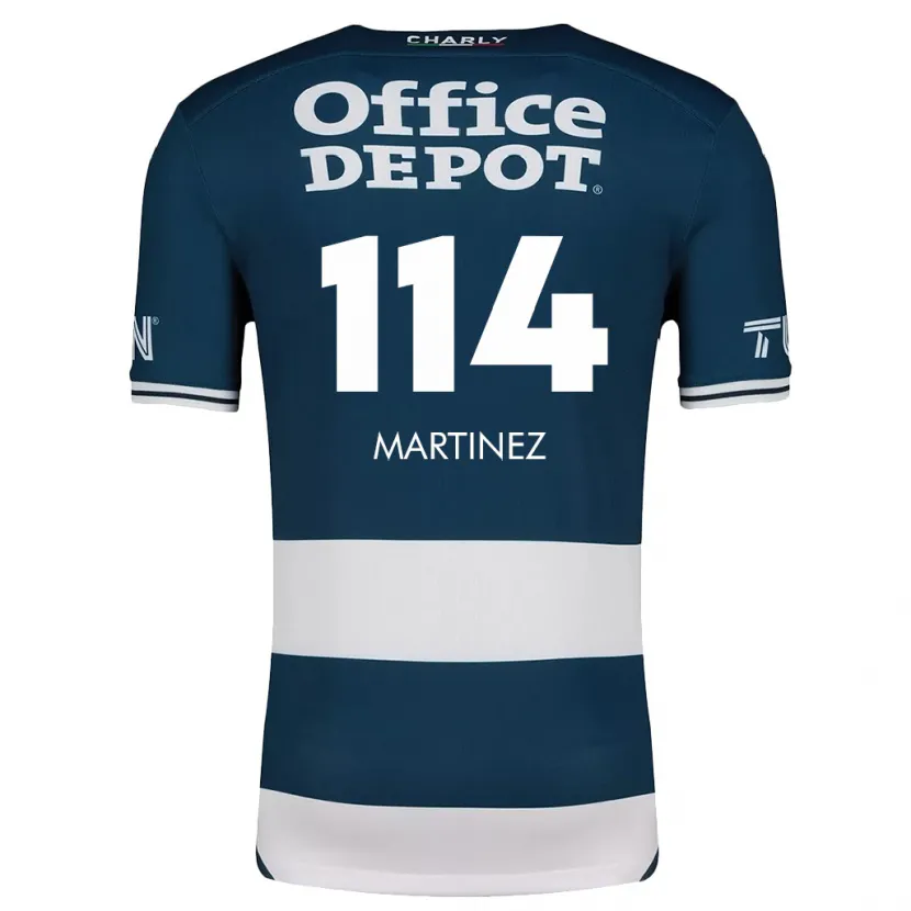 Danxen Damen Jesús Martínez #114 Blau Weiss Heimtrikot Trikot 2024/25 T-Shirt Österreich