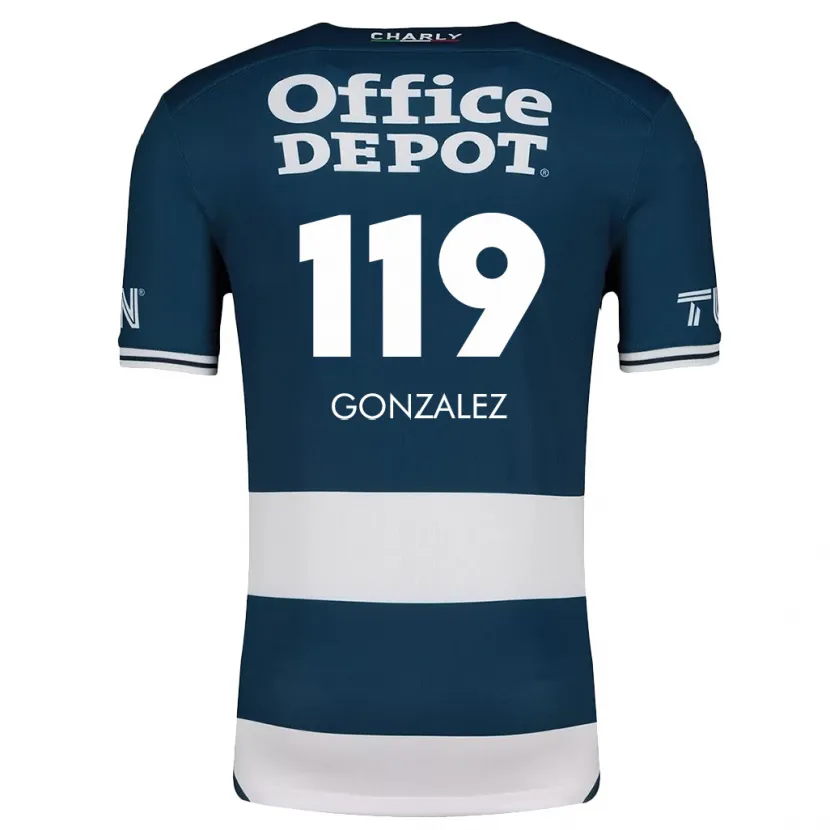 Danxen Damen Juan González #119 Blau Weiss Heimtrikot Trikot 2024/25 T-Shirt Österreich
