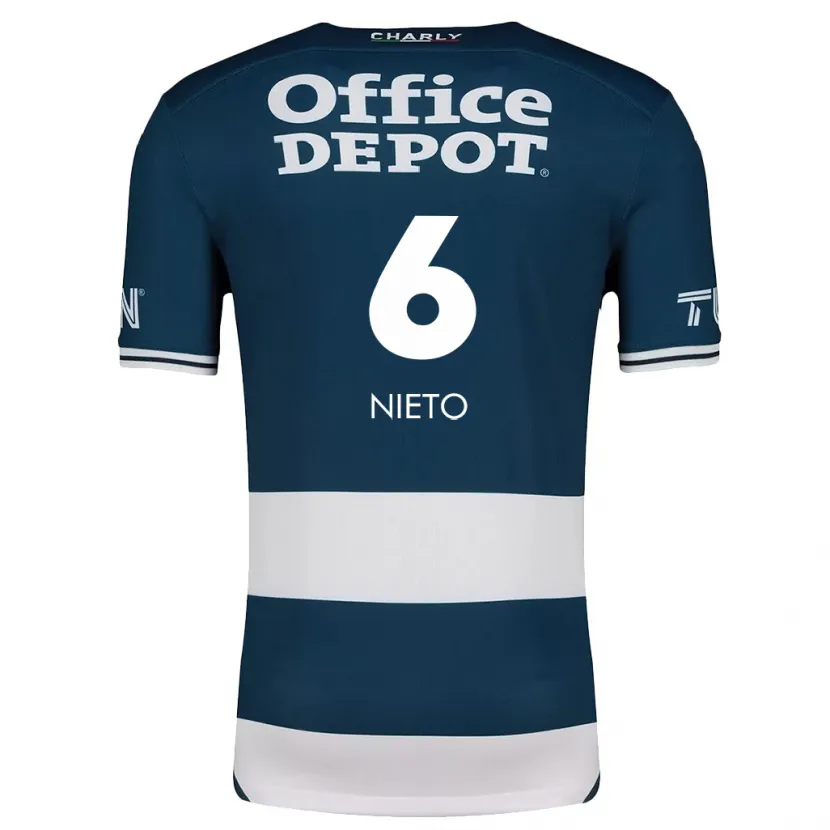 Danxen Damen Karla Nieto #6 Blau Weiss Heimtrikot Trikot 2024/25 T-Shirt Österreich