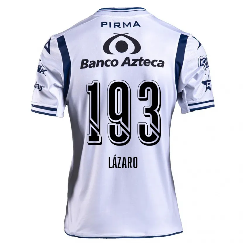 Danxen Damen Juan Lázaro #193 Weiß Marineblau Heimtrikot Trikot 2024/25 T-Shirt Österreich