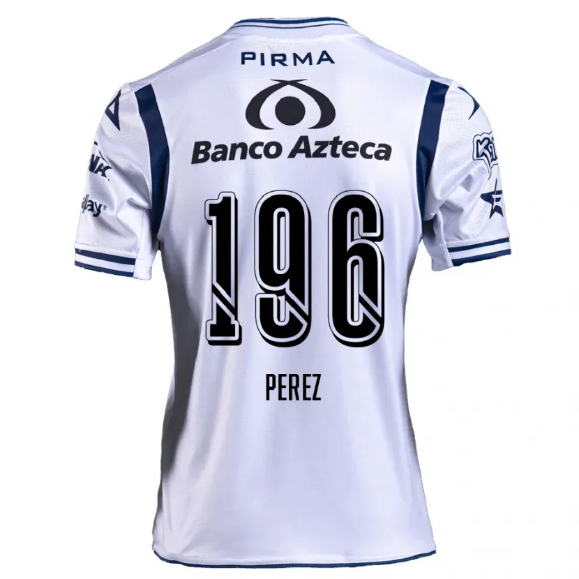 Danxen Damen Arez Pérez #196 Weiß Marineblau Heimtrikot Trikot 2024/25 T-Shirt Österreich