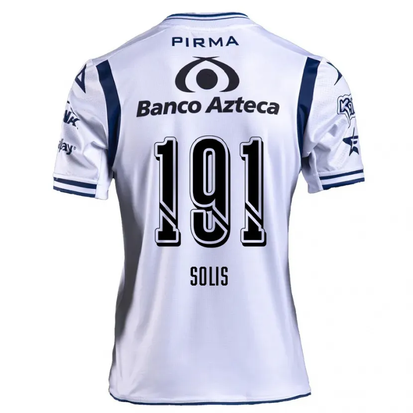 Danxen Damen César Solís #191 Weiß Marineblau Heimtrikot Trikot 2024/25 T-Shirt Österreich
