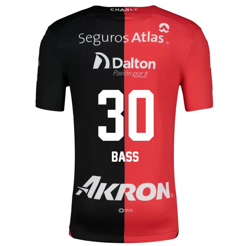 Danxen Damen Abraham Bass #30 Rot Schwarz Heimtrikot Trikot 2024/25 T-Shirt Österreich