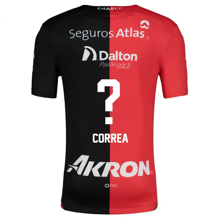 Danxen Damen Leonardo Correa #0 Rot Schwarz Heimtrikot Trikot 2024/25 T-Shirt Österreich