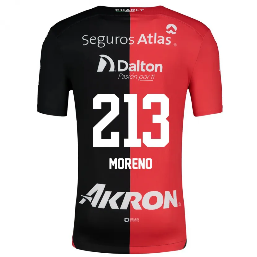 Danxen Damen Eduardo Moreno #213 Rot Schwarz Heimtrikot Trikot 2024/25 T-Shirt Österreich