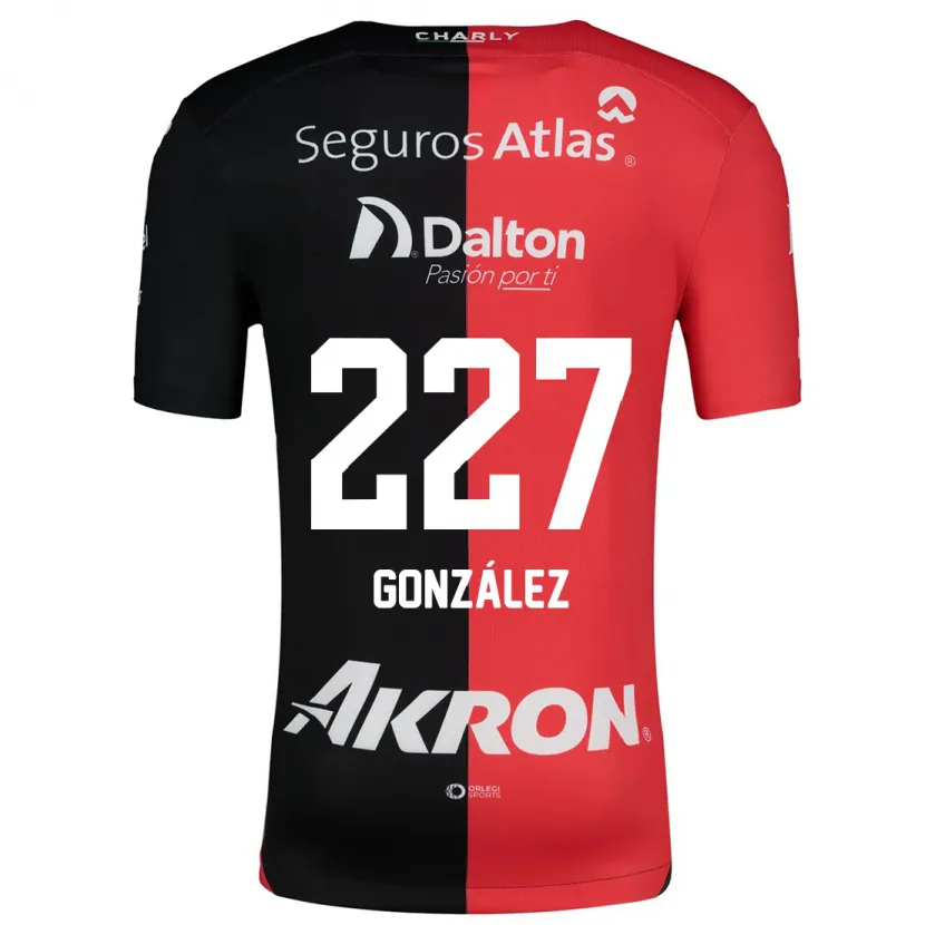 Danxen Damen Rodolfo González #227 Rot Schwarz Heimtrikot Trikot 2024/25 T-Shirt Österreich