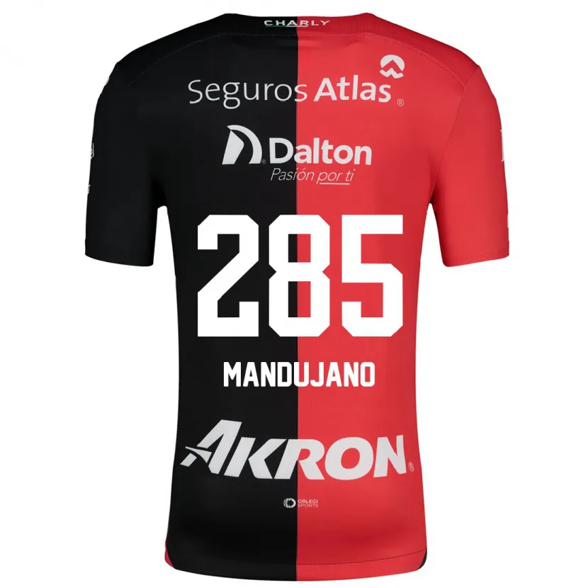 Danxen Damen Sebastián Mandujano #285 Rot Schwarz Heimtrikot Trikot 2024/25 T-Shirt Österreich