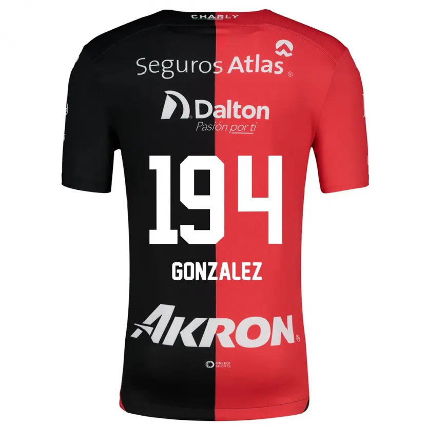 Danxen Damen Andrés González #194 Rot Schwarz Heimtrikot Trikot 2024/25 T-Shirt Österreich