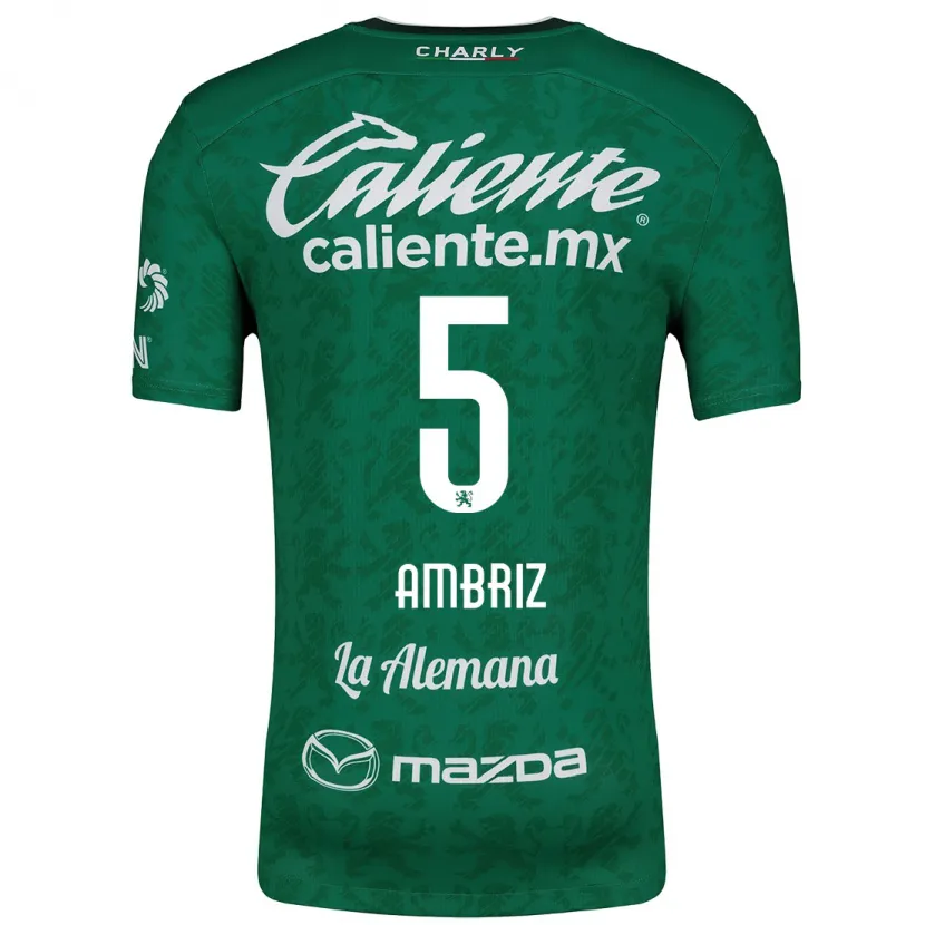 Danxen Damen Fidel Ambríz #5 Grün Weiß Heimtrikot Trikot 2024/25 T-Shirt Österreich