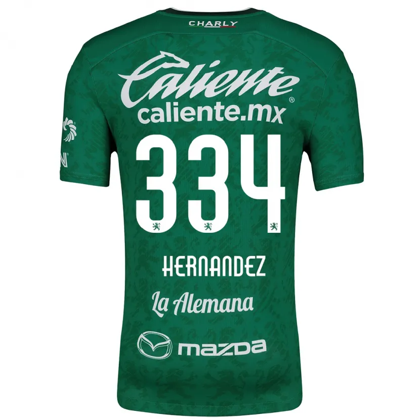 Danxen Damen Alan Hernández #334 Grün Weiß Heimtrikot Trikot 2024/25 T-Shirt Österreich