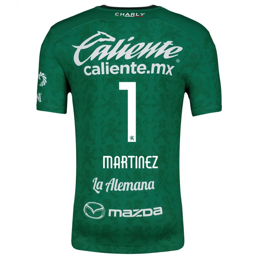 Danxen Damen Angeles Martínez #1 Grün Weiß Heimtrikot Trikot 2024/25 T-Shirt Österreich