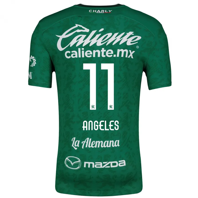 Danxen Damen Lizbeth Ángeles #11 Grün Weiß Heimtrikot Trikot 2024/25 T-Shirt Österreich