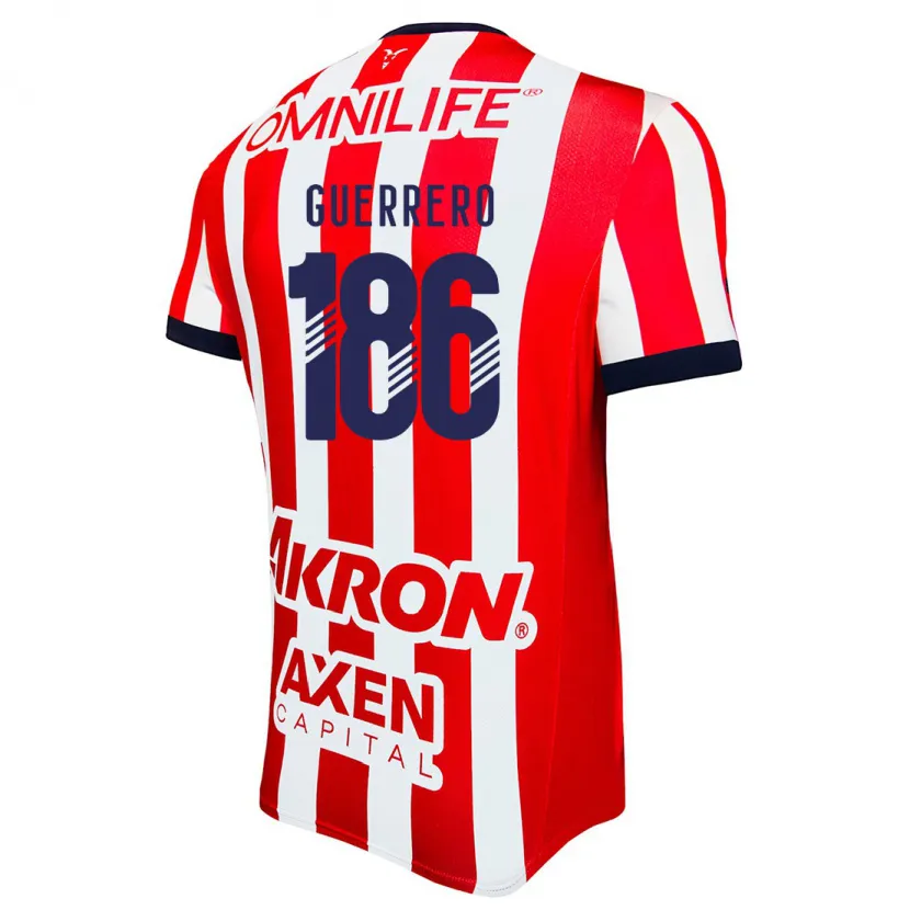 Danxen Damen Javier Guerrero #186 Rot Weiß Blau Heimtrikot Trikot 2024/25 T-Shirt Österreich