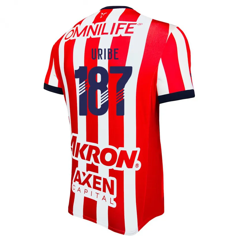 Danxen Damen Juan Uribe #187 Rot Weiß Blau Heimtrikot Trikot 2024/25 T-Shirt Österreich